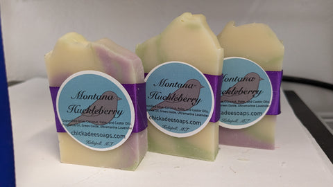 Mini Montana Huckleberry Handmade Soap
