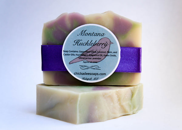 Montana Huckleberry Handmade Soap