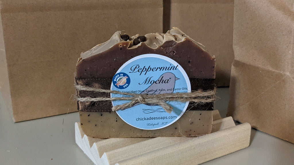 Peppermint Mocha Handmade Natural Soap