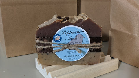 Peppermint Mocha Handmade Natural Soap