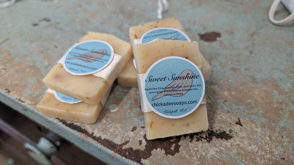 Mini Sweet Sunshine Handmade Natural Soap