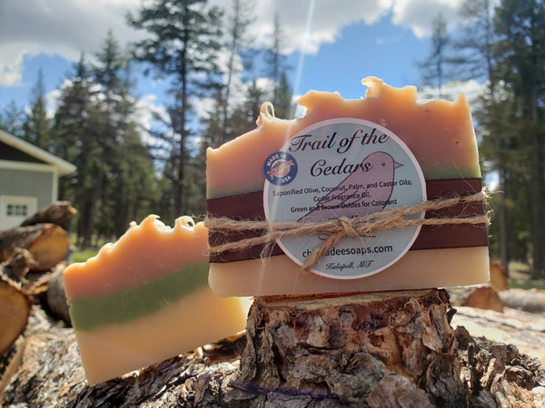 Trail of the Cedars Handmade Soap (More Curing! Pre-order Available!)