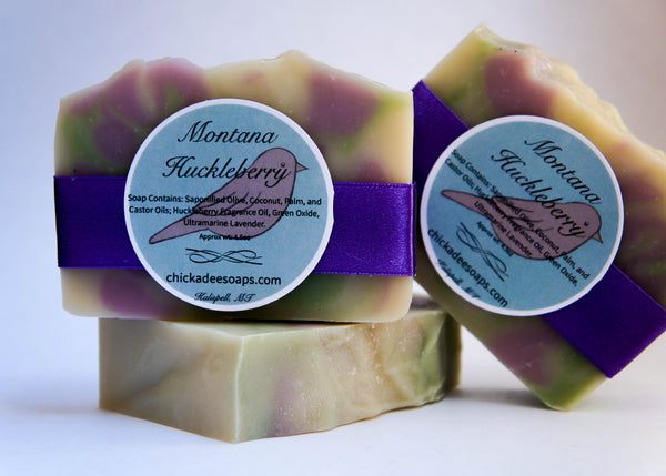 Montana Huckleberry Handmade Soap