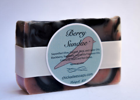 Berry Sundae Handmade Natural Soap (Curing)