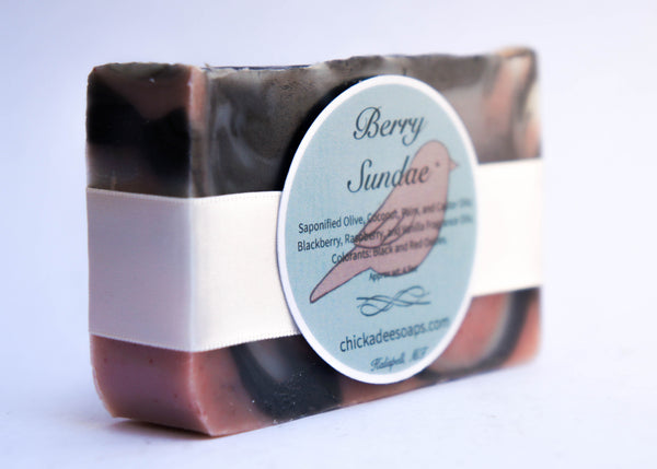 Berry Sundae Handmade Natural Soap (Curing)