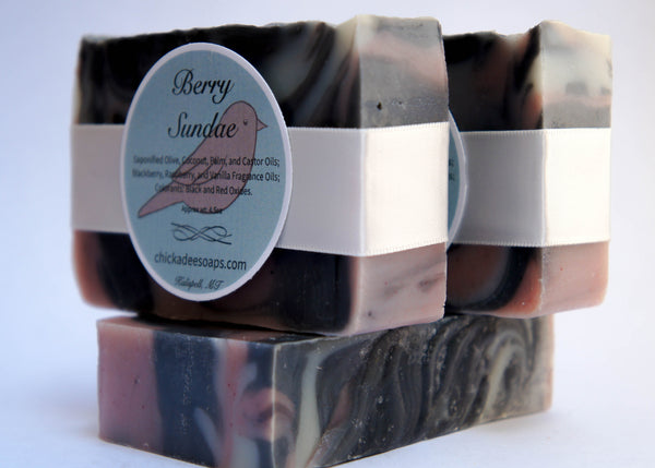 Berry Sundae Handmade Natural Soap (Curing)